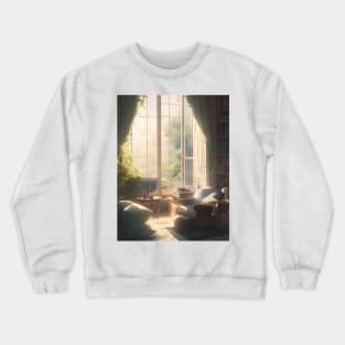 a tranquil morning Crewneck Sweatshirt